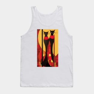 The Cats Of The Red City Tank Top